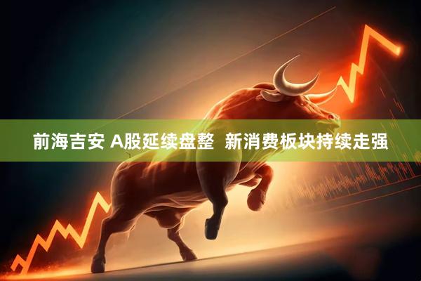 前海吉安 A股延续盘整  新消费板块持续走强