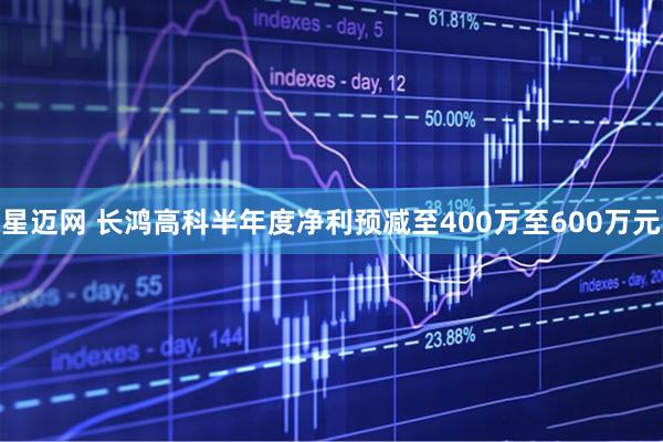 星迈网 长鸿高科半年度净利预减至400万至600万元