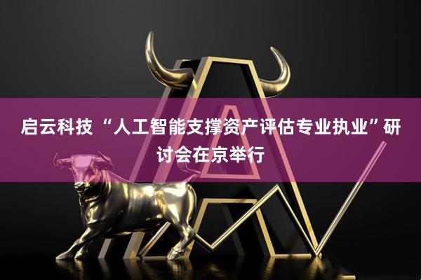 启云科技 “人工智能支撑资产评估专业执业”研讨会在京举行