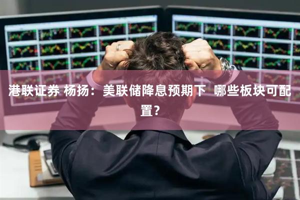 港联证券 杨扬：美联储降息预期下  哪些板块可配置？